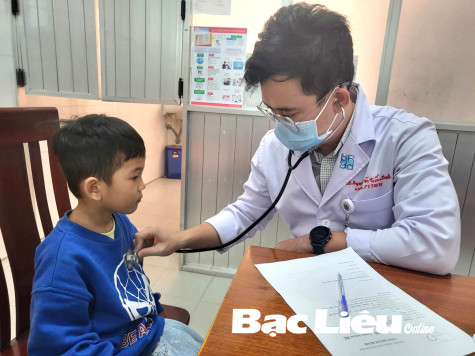 Khám sàng lọc bệnh tim cho 250 trẻ em