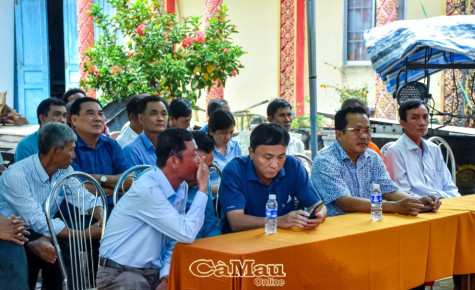 Chùa Rạch Giồng tổ chức lễ mừng công đội ghe ngo