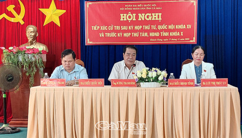 Nhiều vấn đề bức xúc ở địa phương được giải đáp