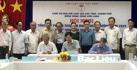 Hội Luật gia Việt Nam - Cụm số 5 tổng kết phong trao thi đua năm 2022