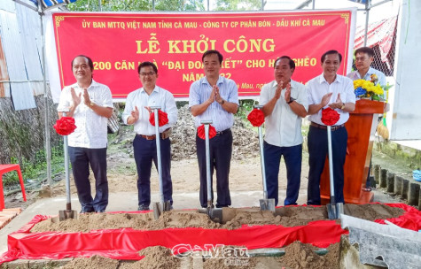 200 căn nhà tặng hộ nghèo đón Tết