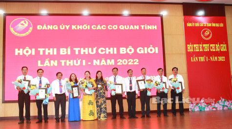 Đảng ủy Khối các cơ quan tỉnh: Đưa Hội thi Bí thư chi bộ giỏi thành hoạt động thường niên