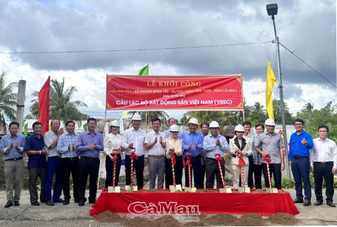 Khởi công cầu Kênh Cơi 5