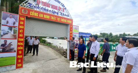 Xây dựng cổng an ninh trật tự thông minh