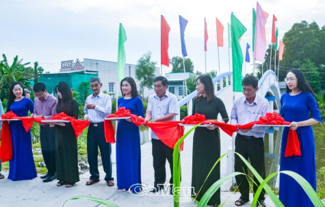 Bàn giao 2 cầu nông thôn do Tổ chức The Corea Peace 3000 tài trợ