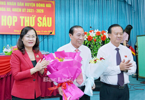 HĐND huyện Đông Hải, Hòa Bình họp kỳ họp cuối năm