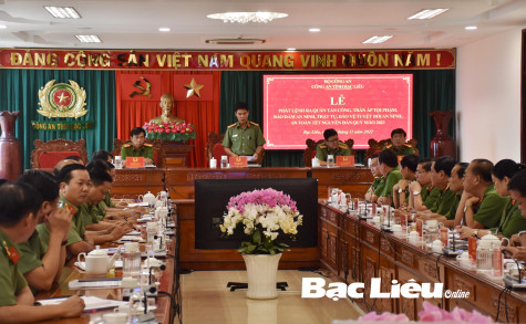 Công an tỉnh Bạc Liêu: Nỗ lực gìn giữ bình yên cuộc sống