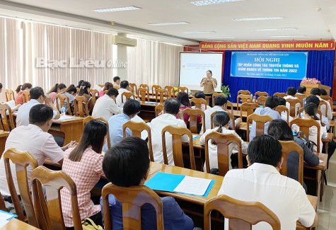 Sở VH-TT-TT&DL: Tập huấn công tác truyền thông và giảm nghèo về thông tin năm 2022