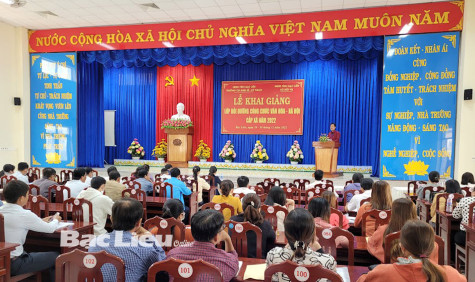 114 công chức văn hóa cấp xã được bồi dưỡng chuyên sâu
