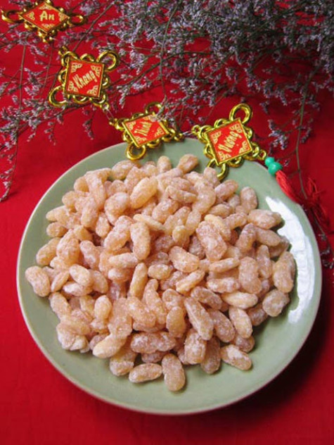 Mứt đậu trắng