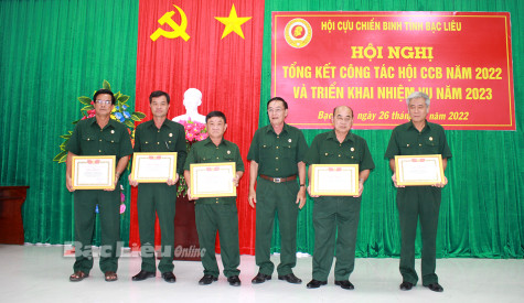 Hội Cựu chiến binh tỉnh: Triển khai nhiệm vụ năm 2023