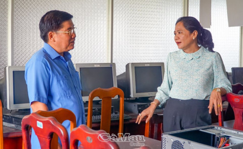 Cần bảo quản tốt trang thiết bị dạy học
