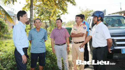 Kiểm tra, chấn chỉnh công tác đảm bảo an toàn giao thông tại các địa phương