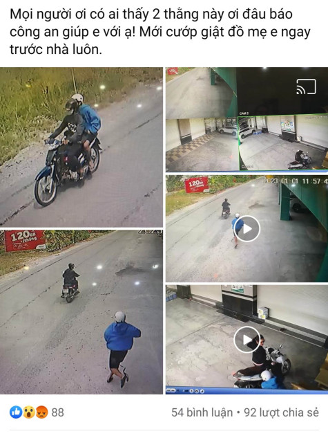 Giáp Tết, cảnh giác với tội phạm trộm cắp, cướp giật tài sản