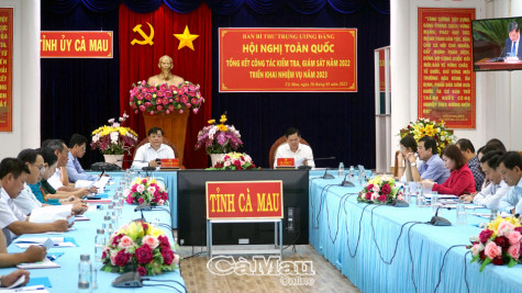 Kiểm tra, giám sát, kỷ luật "Không dừng, không nghỉ, không chùng xuống"