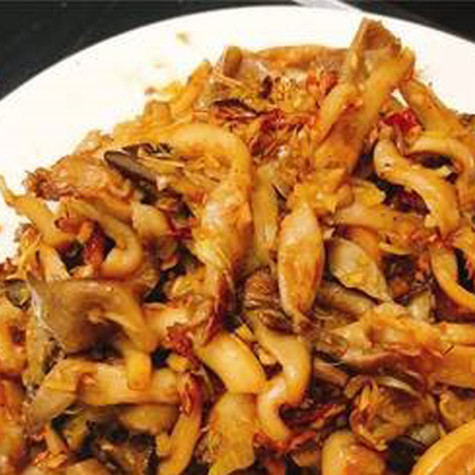 Nấm bào ngư xào sả, ớt - món chay ngon hậu Tết