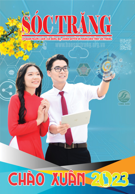 Báo Sóc Trăng đoạt giải bìa báo Xuân đẹp nhất khu vực Đồng bằng sông Cửu Long