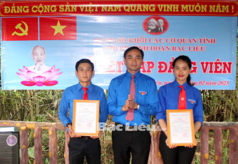 Chi bộ Tỉnh đoàn: Về nguồn tại Di tích​ Nơi thành lập Chi bộ Đảng Cộng sản đầu tiên tỉnh Bạc Liêu