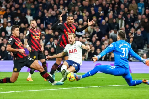 Harry Kane ghi bàn duy nhất, Tottenham thắng nhẹ Man City