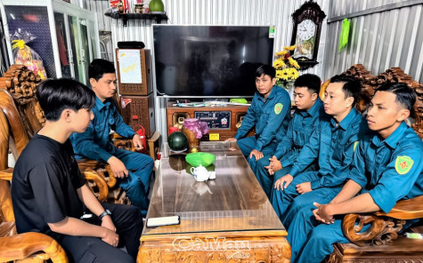 Háo hức lên đường nhập ngũ