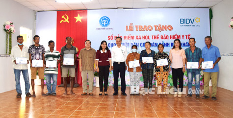 Xã Vĩnh Trạch Đông: Phấn đấu tăng tỷ lệ bao phủ bảo hiểm y tế