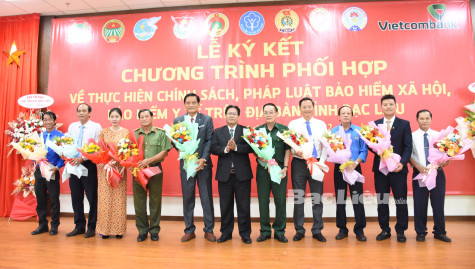 Tự hào ngành Bảo hiểm xã hội tỉnh Bạc Liêu