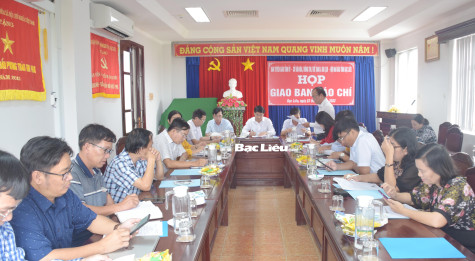 Họp giao ban báo chí định kỳ tháng 2/2023