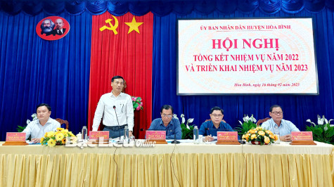 Huyện Hòa Bình: Khơi thông các nguồn lực cho phát triển