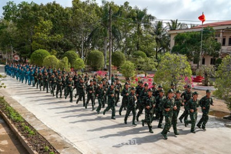 Ra quân huấn luyện năm 2023
