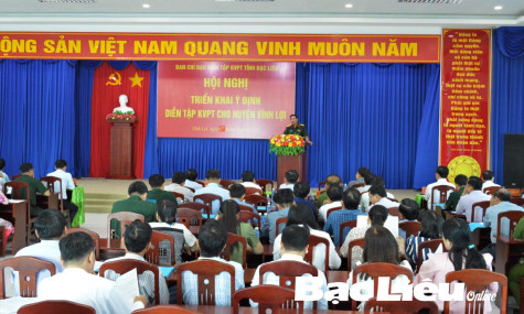 Quân khu 9: Kiểm tra luyện tập chuyển trạng thái sẵn sàng chiến đấu tại tỉnh Bạc Liêu