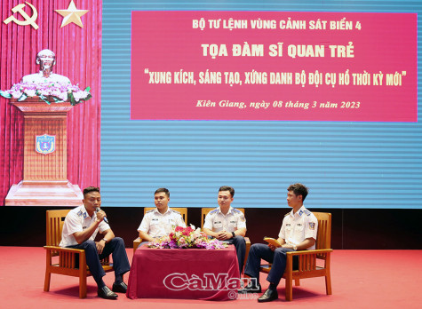 Sĩ quan trẻ Cảnh sát biển xung kích, sáng tạo