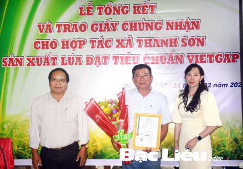 Xây dựng chuỗi liên kết lúa sạch đạt tiêu chuẩn VietGAP