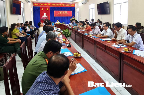 Ban Chỉ đạo 35 Thành ủy TP. Bạc Liêu: Triển khai nhiệm vụ trọng tâm năm 2023