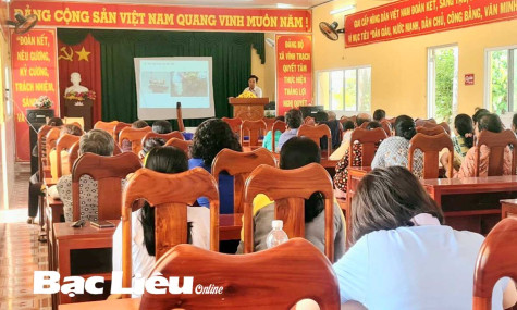 Truyền thông phòng, chống tệ nạn xã hội tại xã Vĩnh Trạch