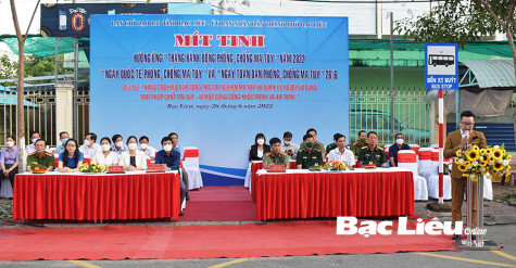 Phòng, chống ma túy: Phải tiến hành “từ sớm, từ xa, ngay từ cơ sở”
