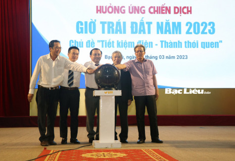 Hưởng ứng Chiến dịch Giờ Trái đất năm 2023: Sử dụng điện tiết kiệm, an toàn và hiệu quả