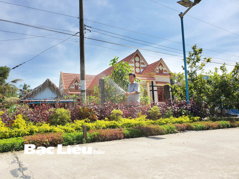 Đồng bào Khmer góp sức làm đẹp quê hương