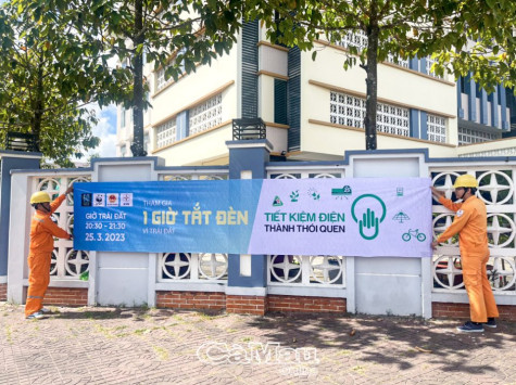 Hưởng ứng Giờ trái đất: Tiết kiệm điện – Thành thói quen
