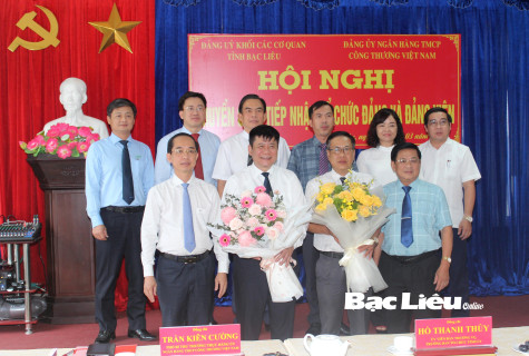 Chuyển giao Chi bộ Vietinbank - Chi nhánh Bạc Liêu về Đảng ủy Vietinbank thuộc Đảng bộ Khối doanh nghiệp Trung ương