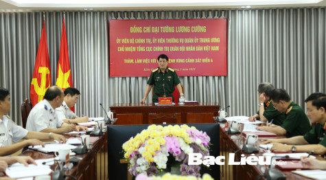 Đại tướng Lương Cường: Bộ Tư lệnh Vùng Cảnh sát biển 4 xử lý hiệu quả, đúng đối sách các tình huống trên biển
