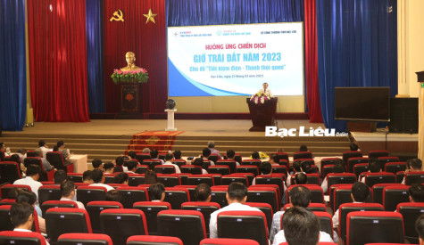 Tích cực hưởng ứng Chiến dịch Giờ Trái đất năm 2023