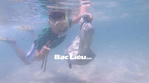 “Biệt đội” làm sạch biển, đảo