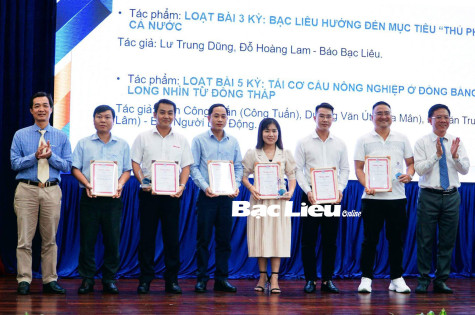 Trao Giải báo chí về Đồng bằng sông Cửu Long lần thứ VII - năm 2023