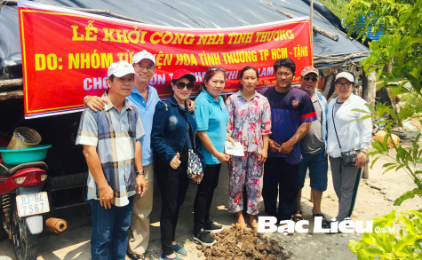 Giúp đồng bào Khmer nghèo an cư