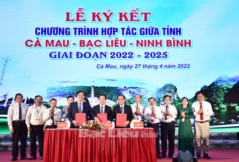 Kết nghĩa Bạc Liêu - Ninh Bình: Thắt chặt tình Nam Bắc