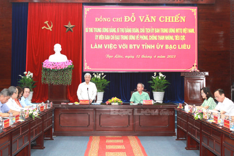Đồng chí Đỗ Văn Chiến - Bí thư Trung ương Đảng, Chủ tịch Ủy ban Trung ương MTTQ Việt Nam: “Nhân dân tin tưởng vào vai trò lãnh đạo, chỉ đạo của các cấp ủy, chính quyền địa phương”