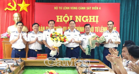 Phó Chính ủy Vùng Cảnh sát biển 4 làm Chính ủy Vùng Cảnh sát biển 3