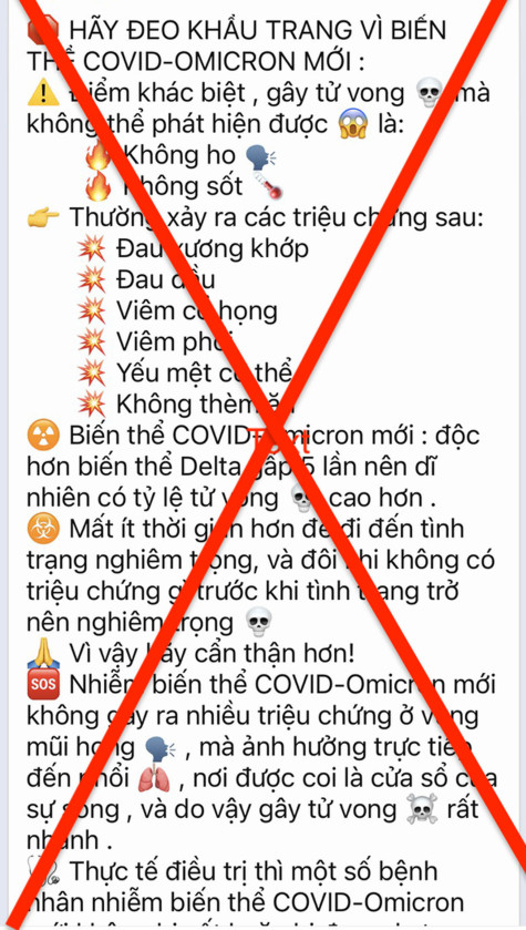 Người dân không nên hoang mang trước thông tin về dịch bệnh COVID-19