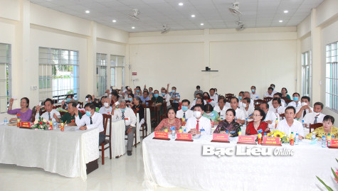 TP. Bạc Liêu: Đại hội điểm Hội Nạn nhân chất độc da cam/dioxin Phường 1