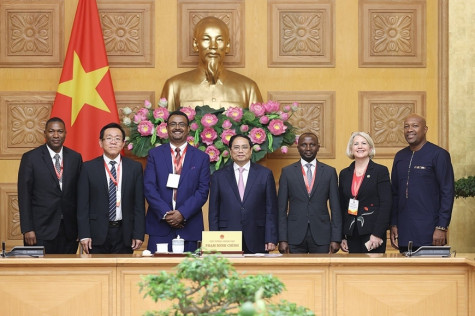 Thủ tướng Phạm Minh Chính tiếp Đoàn lãnh đạo Bộ Nông nghiệp các nước